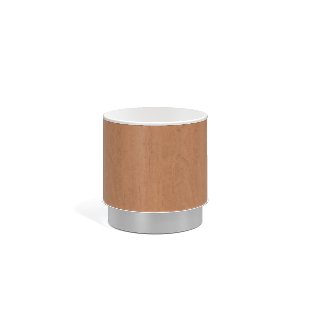 Drum Table, solid surface top Photo