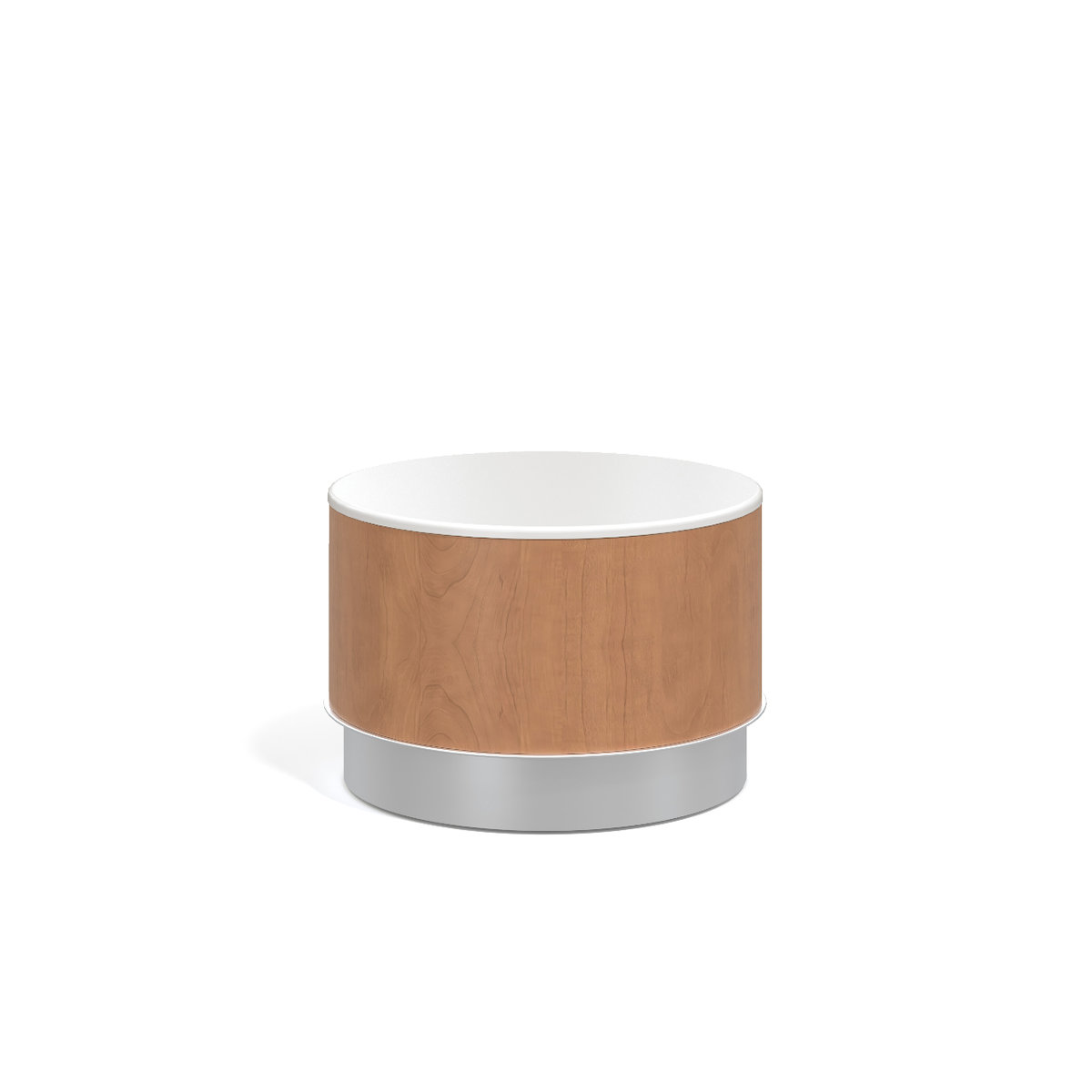Drum Table, solid surface top Photo