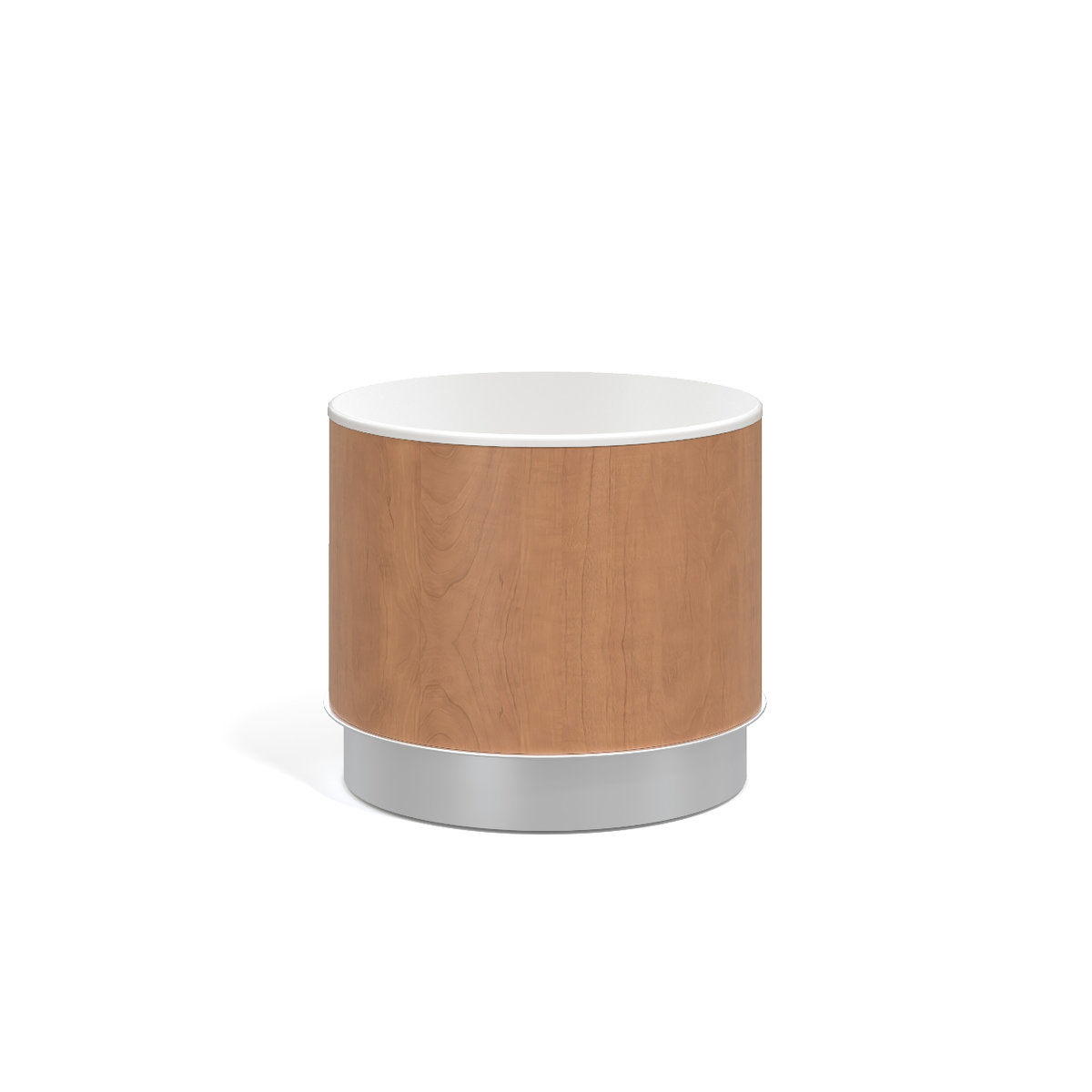Drum Table, solid surface top Photo