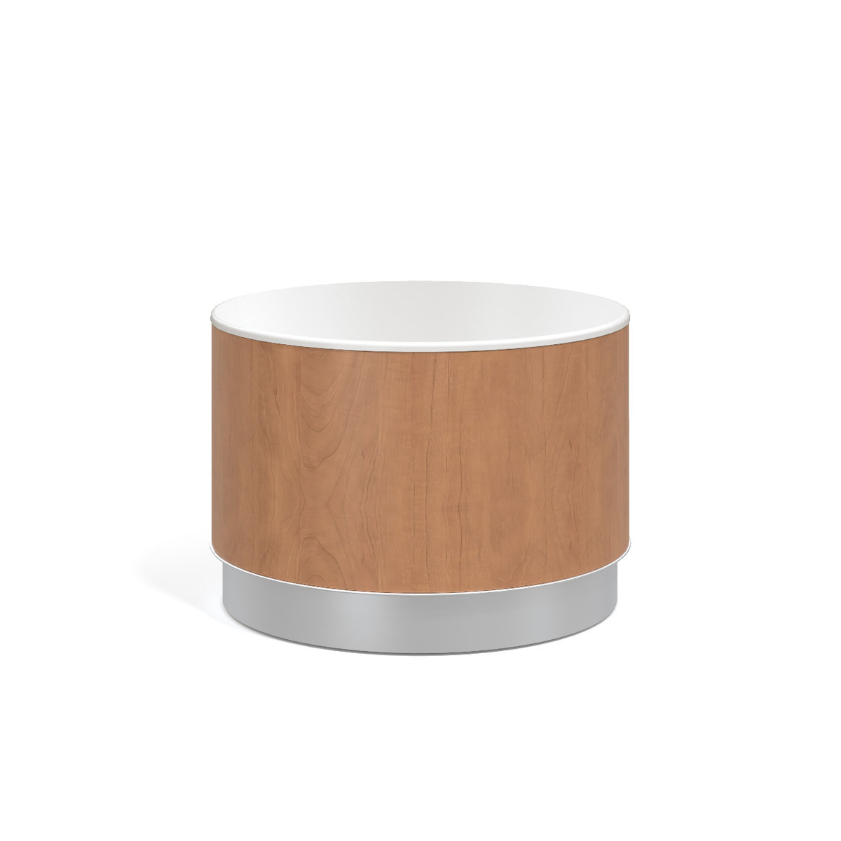 Drum Table, solid surface top Photo