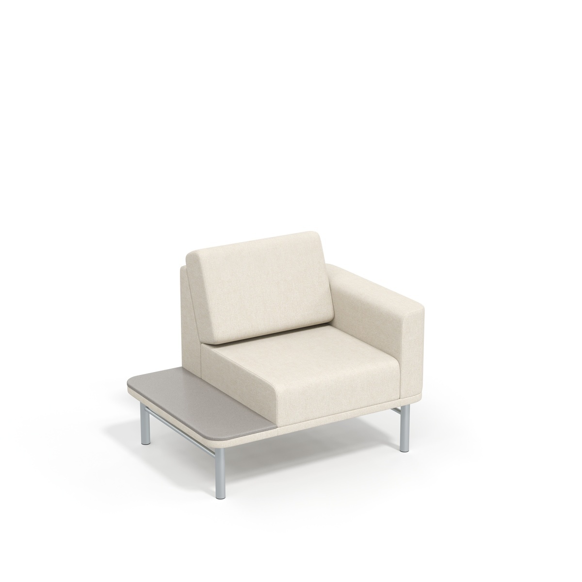 Lounge 42”, arm, 24” seat, 12” table  Photo