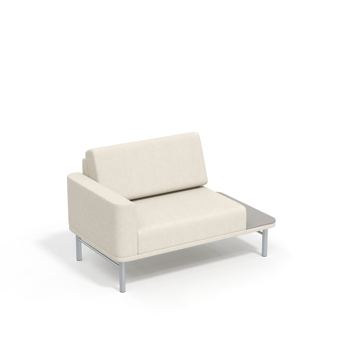 Lounge 54”, arm, 36” seat, 12” table  Photo