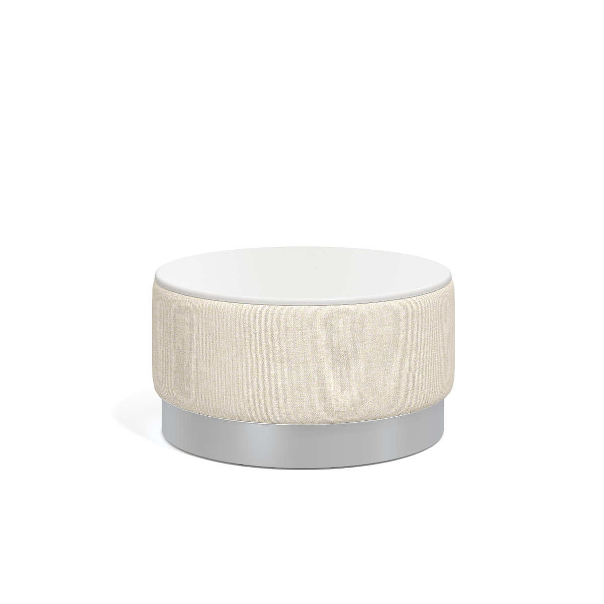Drum Table, solid surface top Photo