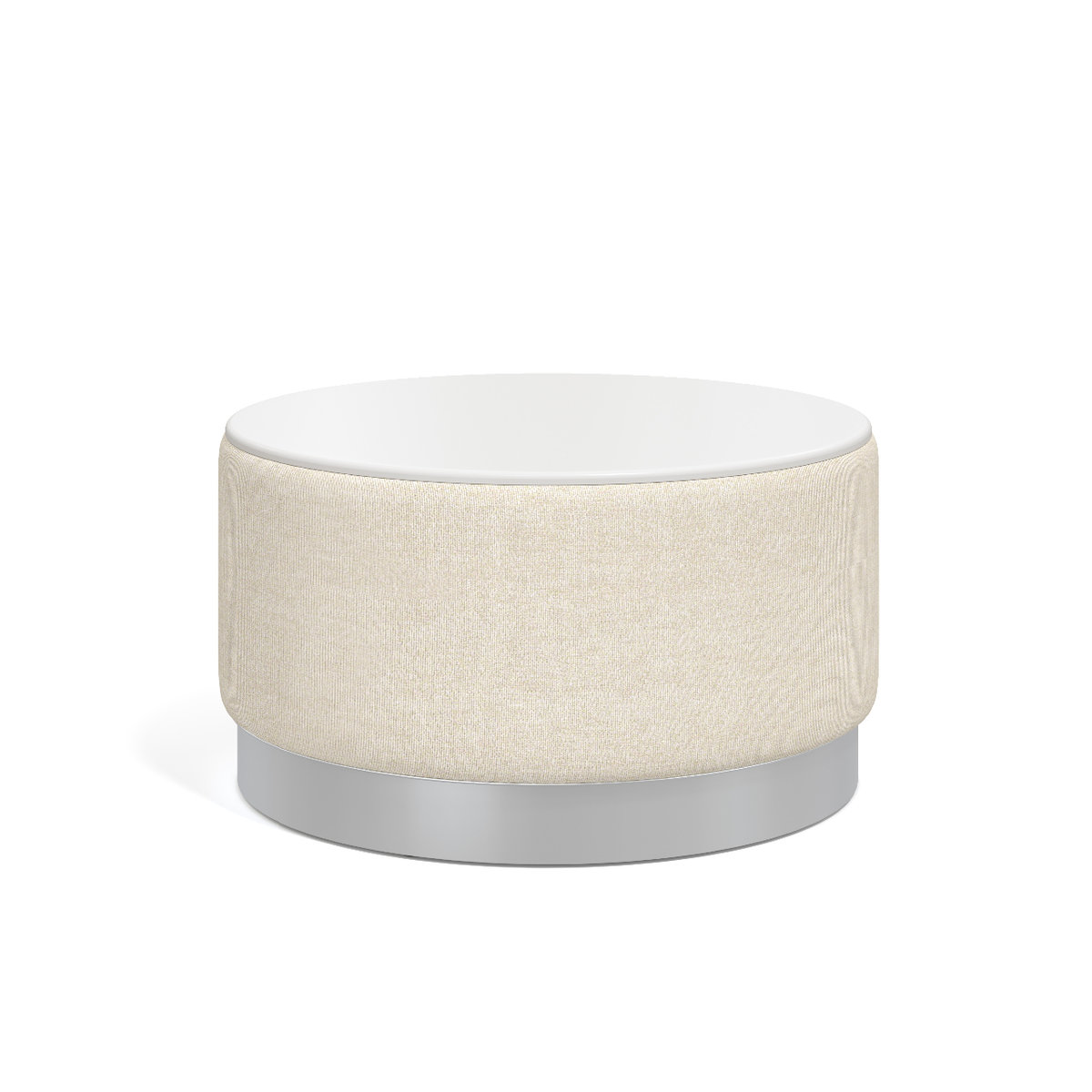 Drum Table, solid surface top Photo