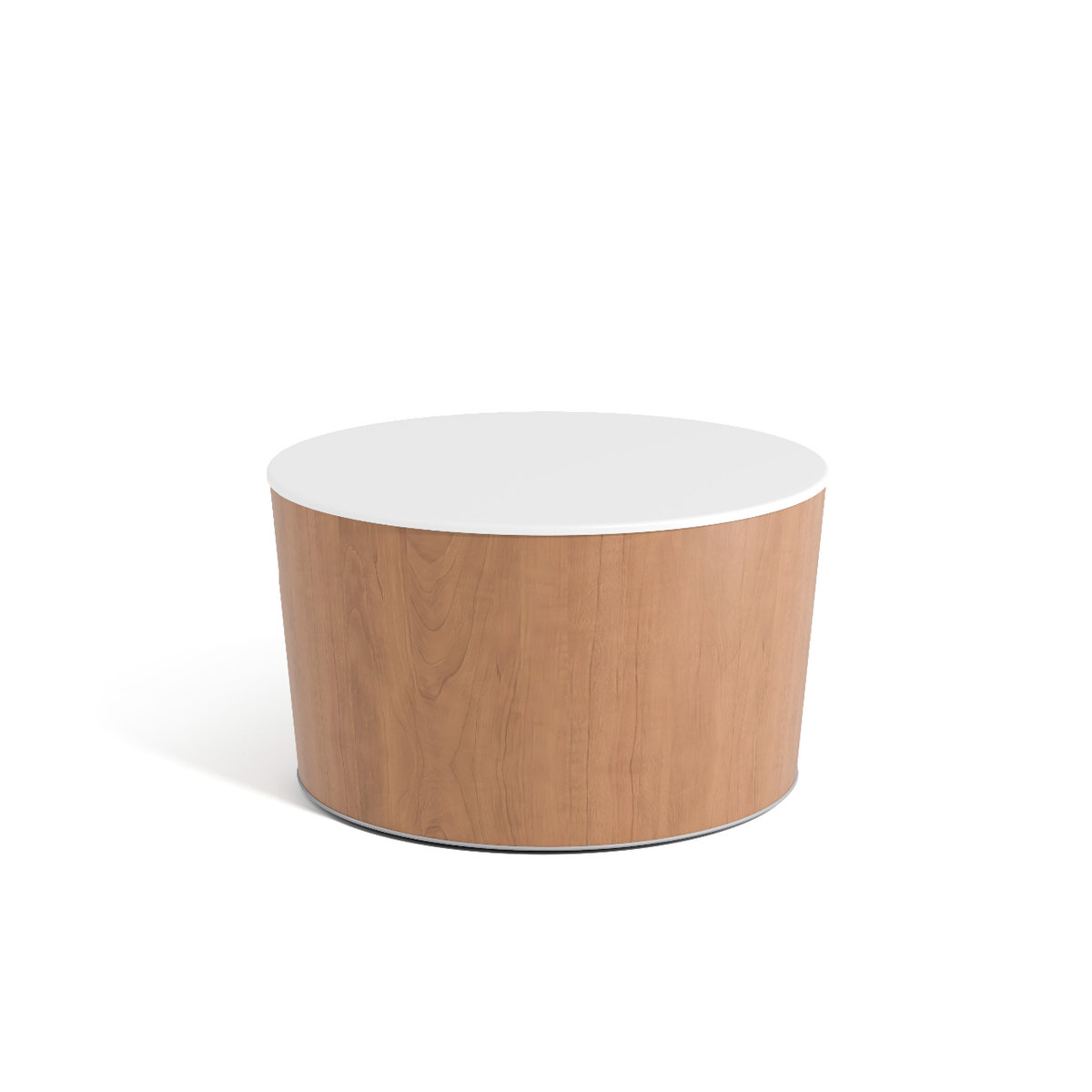 Drum Table, solid surface top Photo