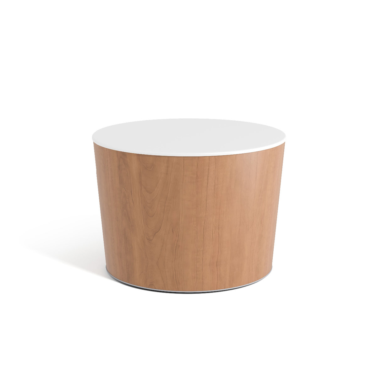 Drum Table, solid surface top Photo