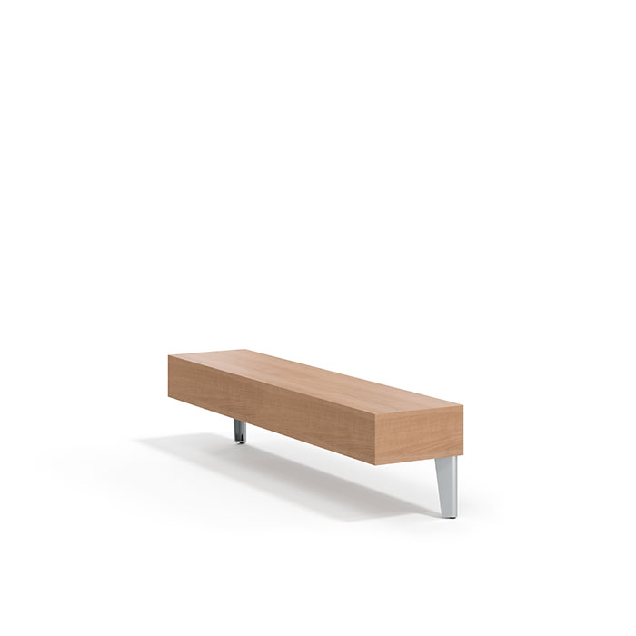 Spacer Table, double depth, laminate Photo