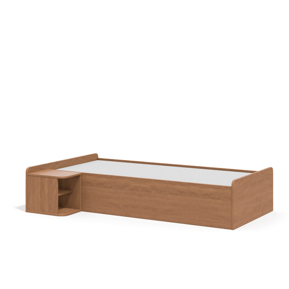 Platform Bed, rounded corners Photo