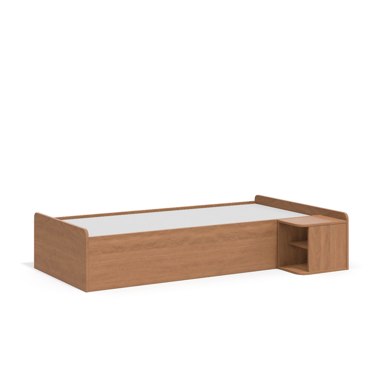 Platform Bed, rounded corners Photo