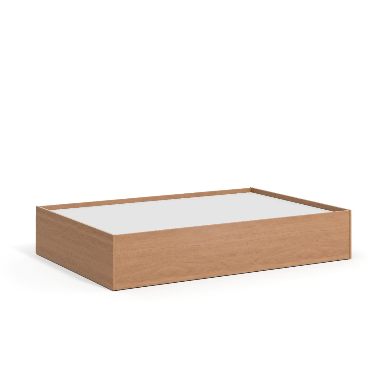 Double Platform Bed Photo