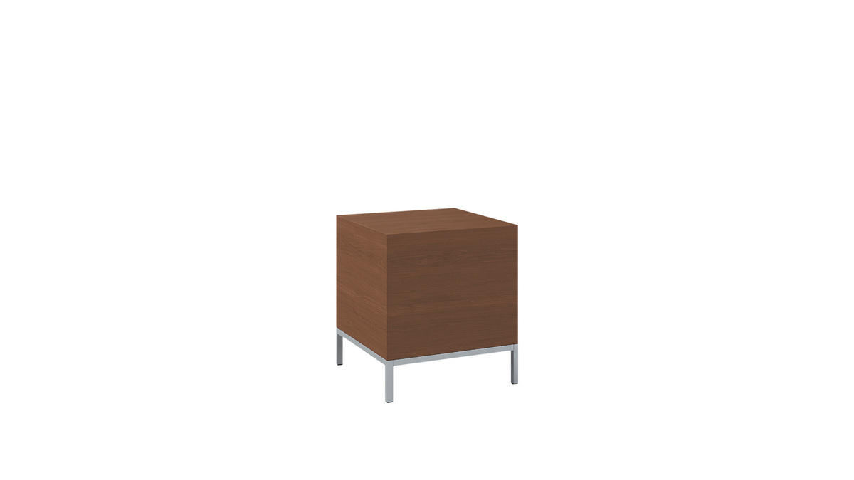 Freestanding cube, laminated Photo