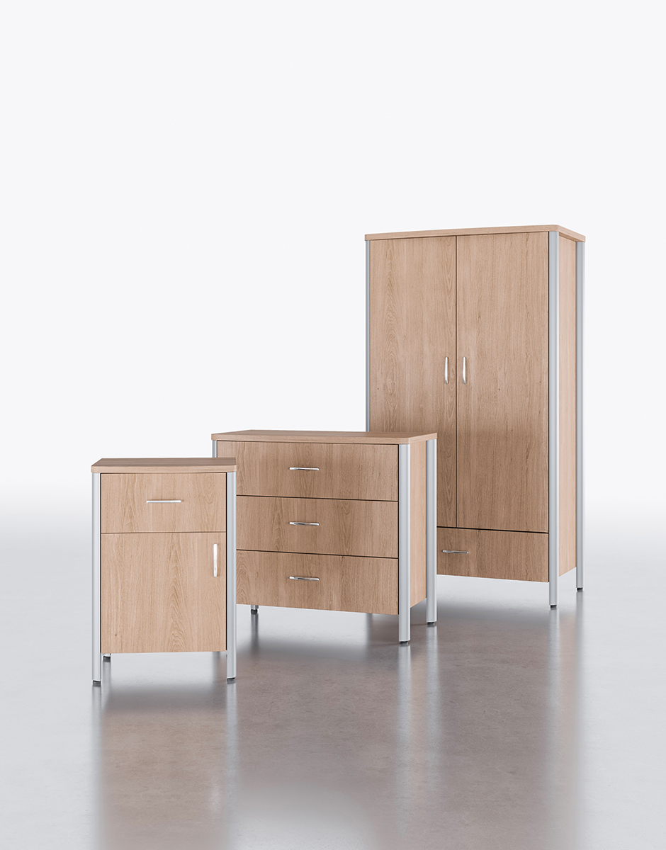 Gibraltar Furniture Set Patient Room Case Goods Stance Healthcare