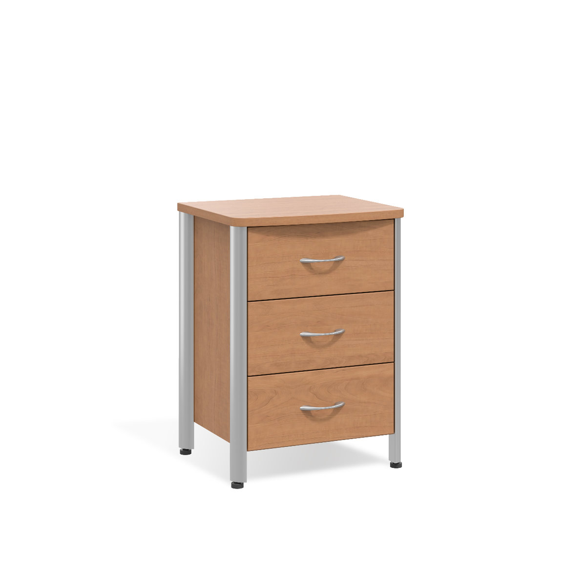3-Drawer Bedside Table Photo