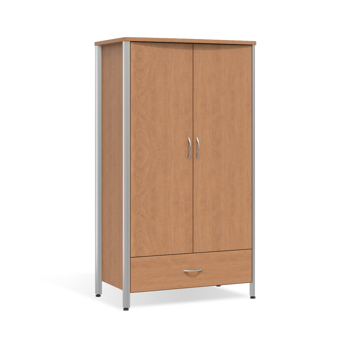 Double Wardrobe with Drawer Photo