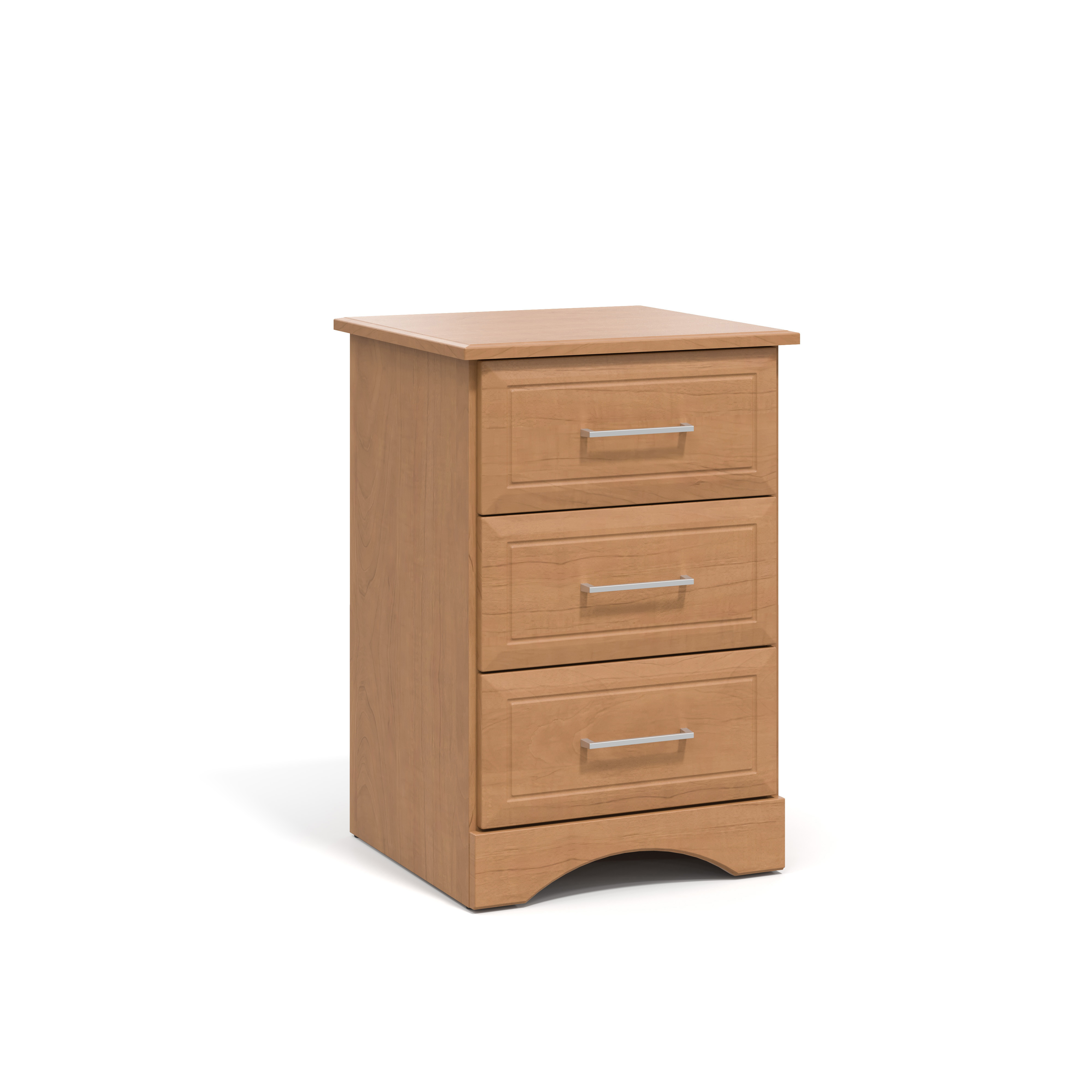3-drawer Bedside Table Photo