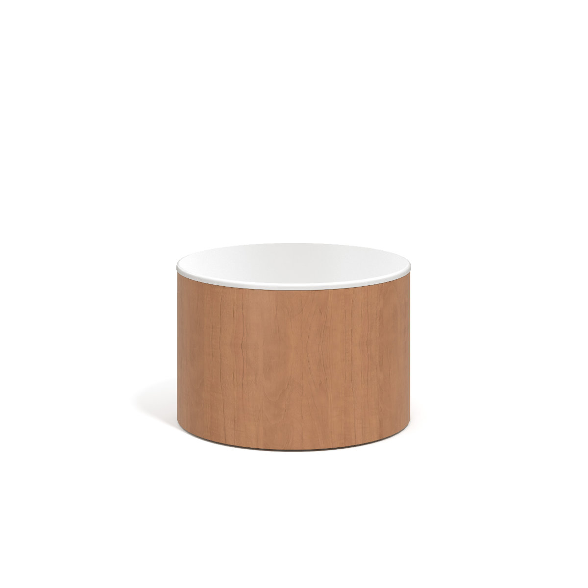 Drum Table, solid surface top Photo