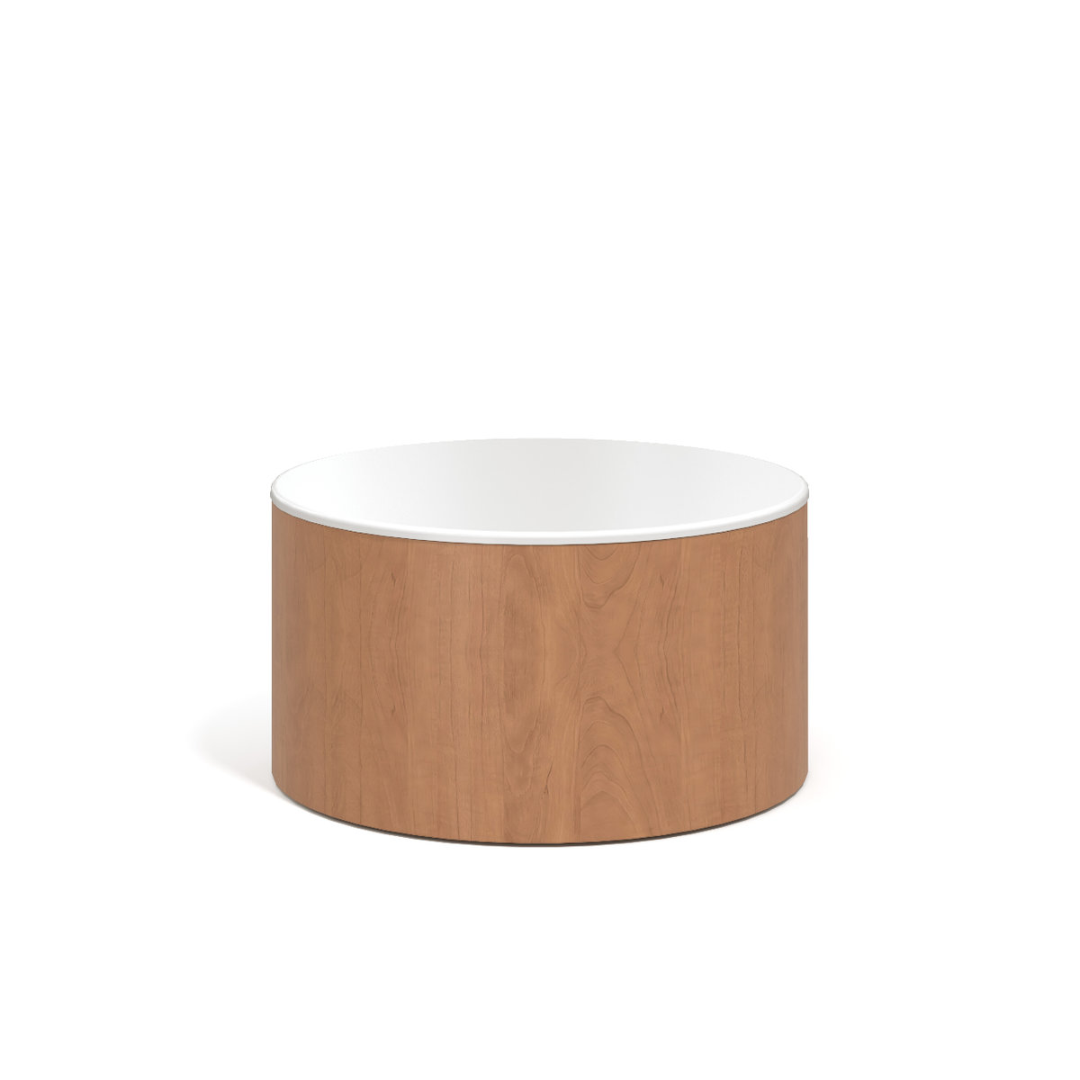 Drum Table, solid surface top Photo