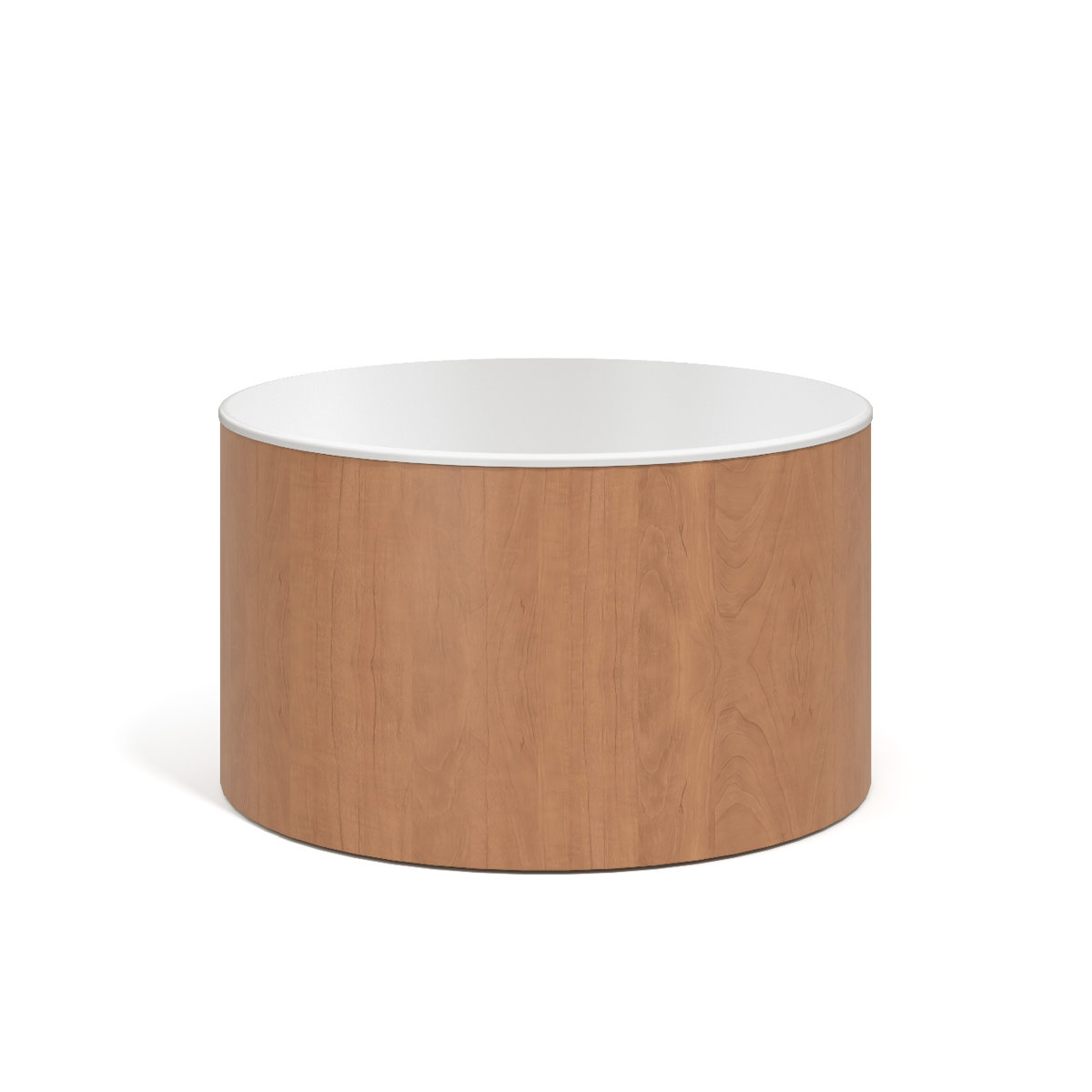 Drum Table, solid surface top Photo