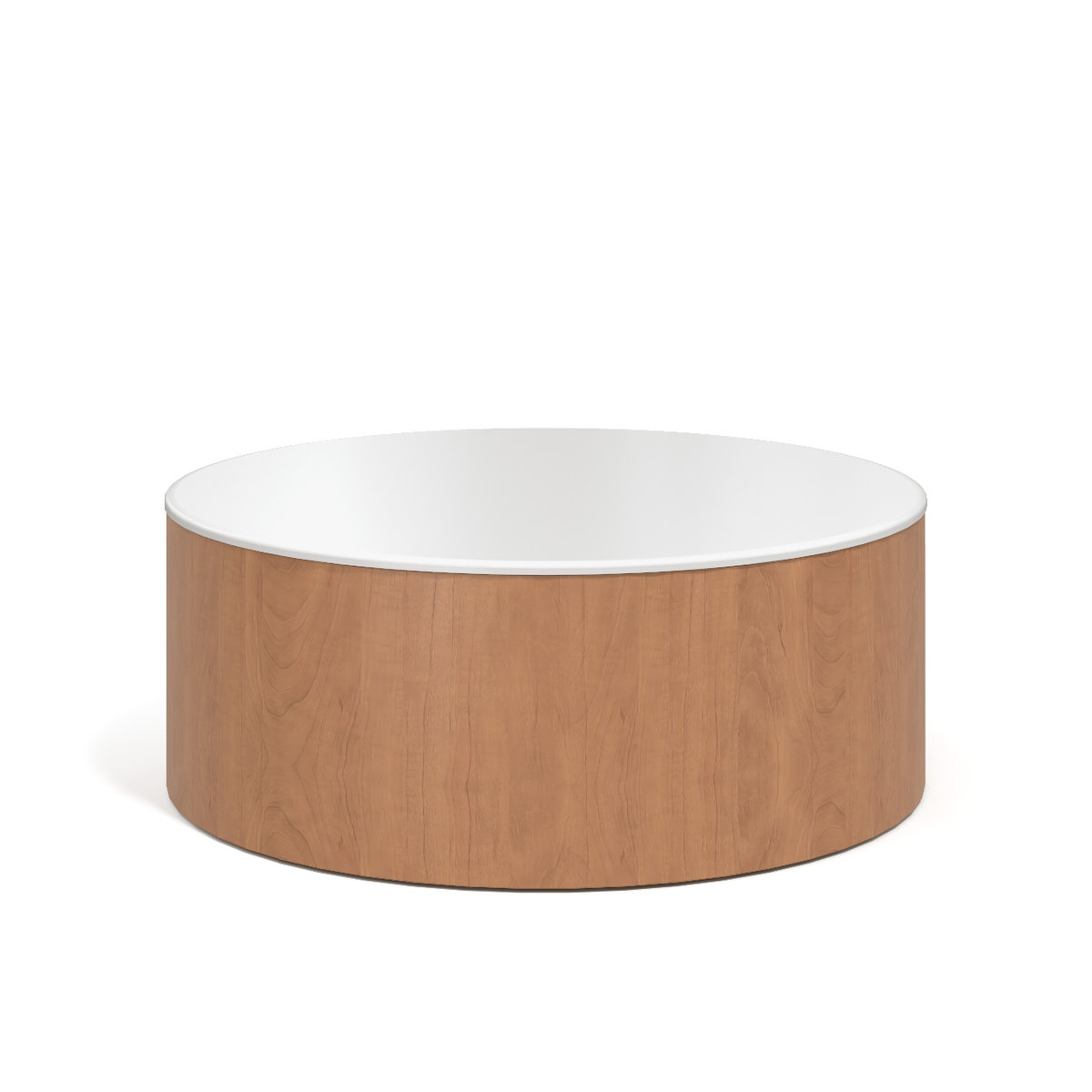 Drum Table, solid surface top Photo