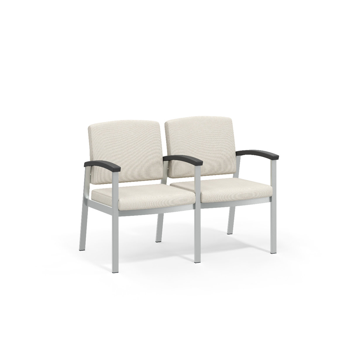 21” Two-seat, center arm, open arms Photo