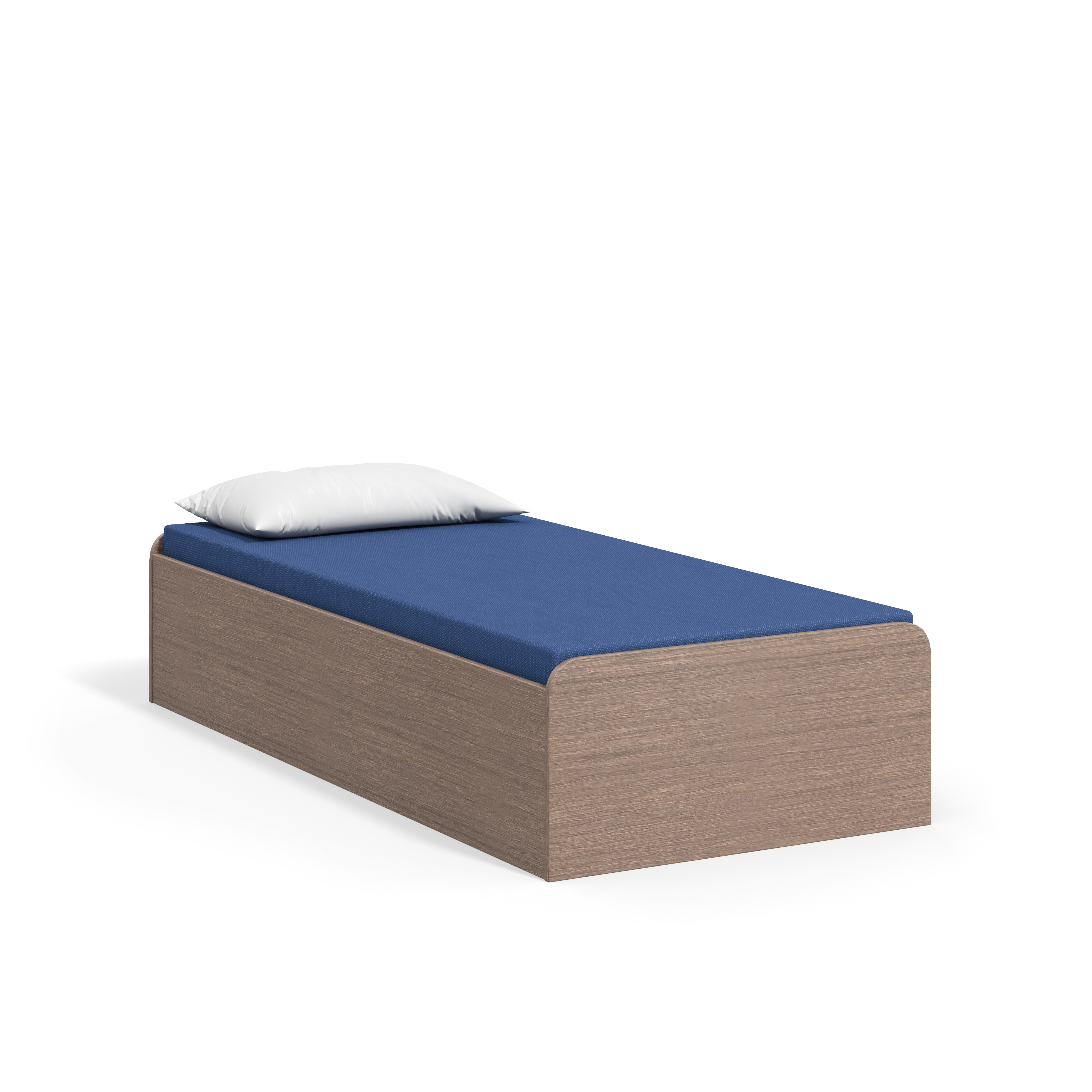 Platform Bed, <br/> rounded corners Photo
