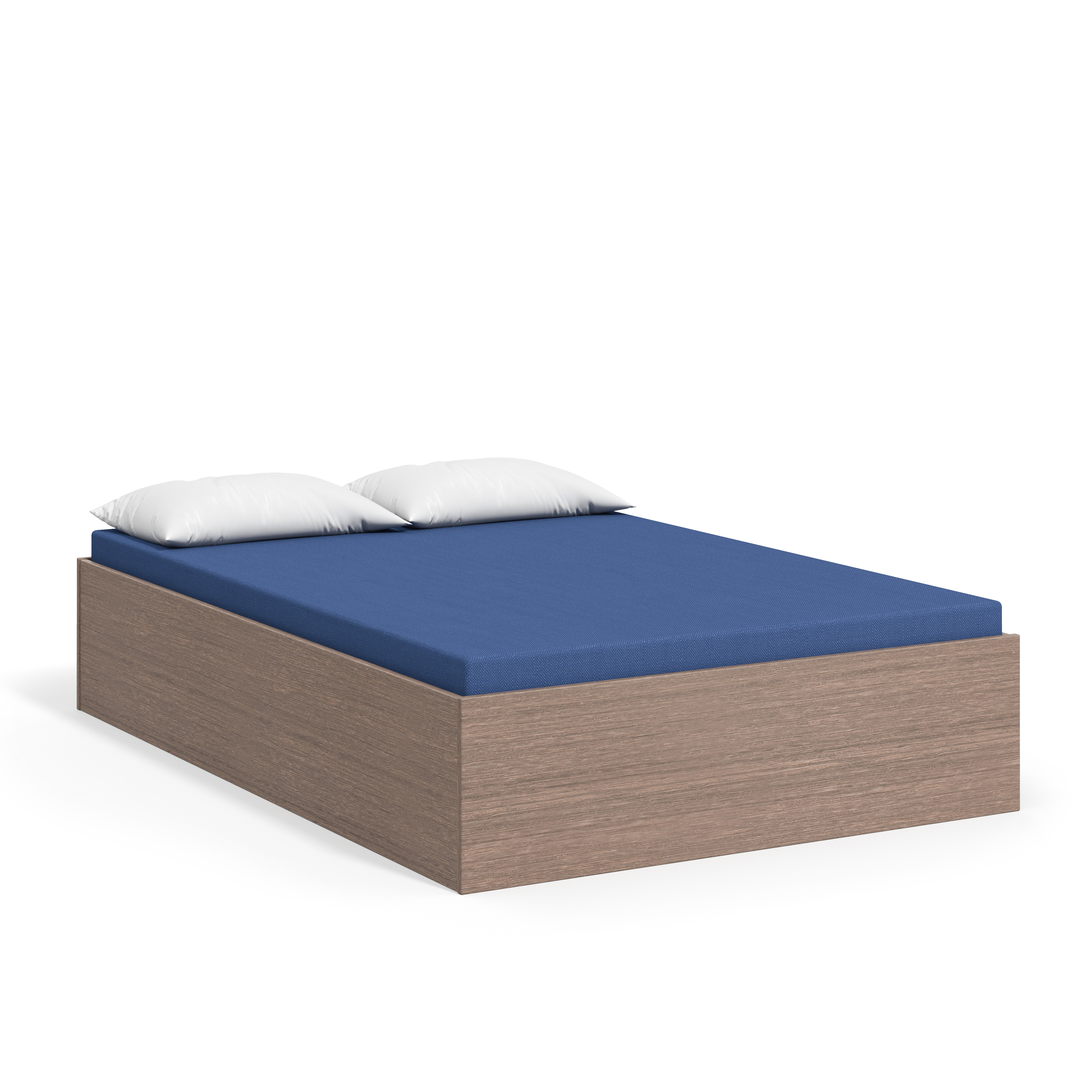 Double Platform Bed Photo